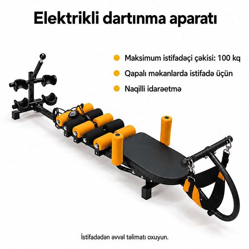 Elektrikli İnversiya Masası dartınma aləti